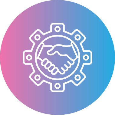 Ekip çalışması simge vektör çizim