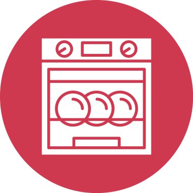 Mutfak simgesinin vektör çizimi