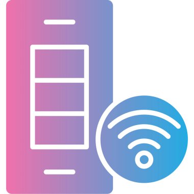 wifi simgesi vektör illüstrasyonu