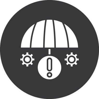 Modern b 'nin vektör illüstrasyonu vites simgesinden yoksun