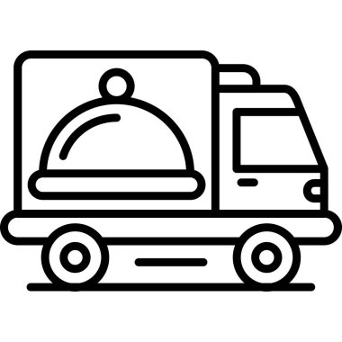 Teslimat kamyonu simgesi, taslak biçimi
