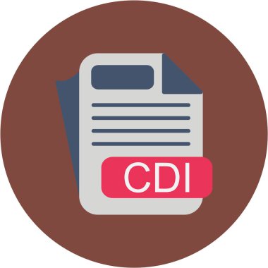 dosya biçimi simgesi, vektör illüstrasyonu