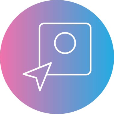 ok simgesinin vektör illüstrasyonu