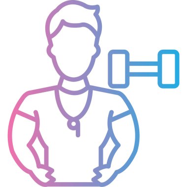 Steteskopu ve akıllı telefonu olan erkek doktor, vektör illüstrasyonu