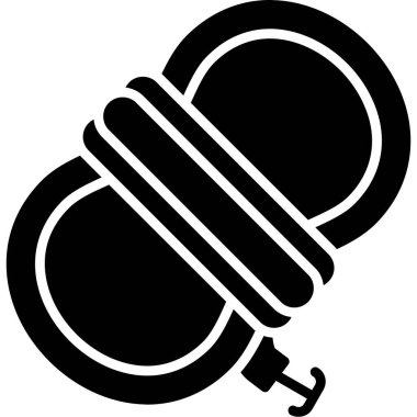 Bir çan simgesinin vektör illüstrasyonu