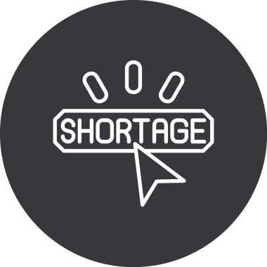 Modern benzin istasyonu işaretinin vektör illüstrasyonu.