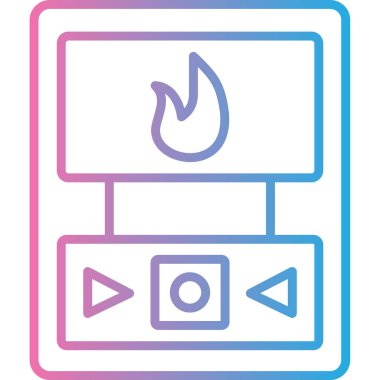 Simge vektör resimlemesini ateşle