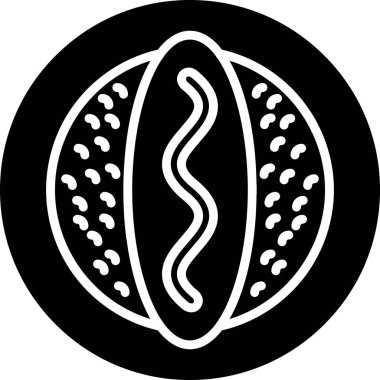 Gıda simgesinin vektör illüstrasyonu