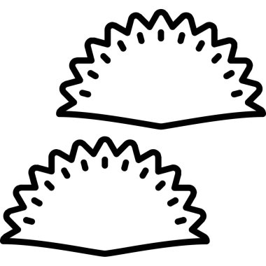 Çizgi film ekmeğinin vektör çizimi