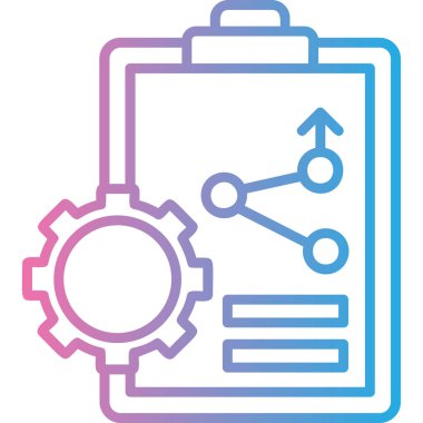 seo modern simgesinin vektör illüstrasyonu