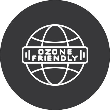 Modern bir yuvarlak etiket simgesinin vektör çizimi