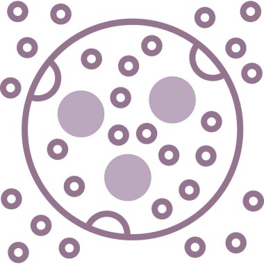 Virüs hücresi, vektör çizimi