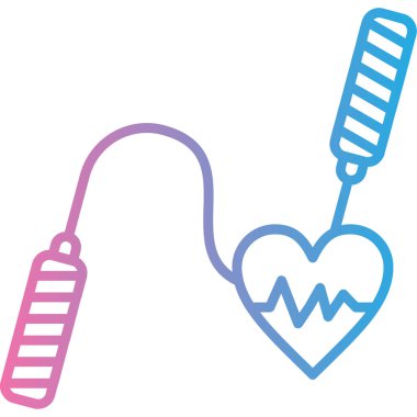 Modern tıbbi simgenin vektör illüstrasyonu