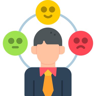 insanlar düz vektör simgesi