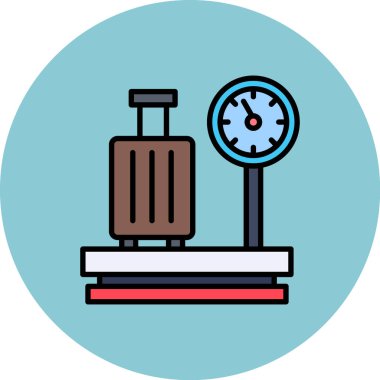 Pul. Web simgesi basit illüstrasyon