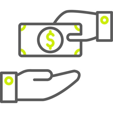 Dolar işareti vektör illüstrasyonuName