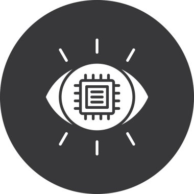 Seo simgesinin vektör illüstrasyonu