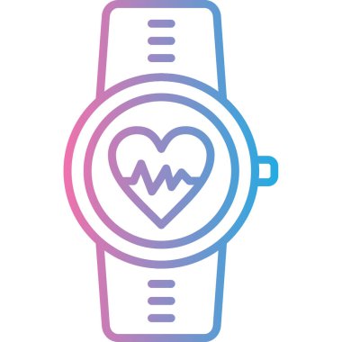 İzle. Web simgesi basit illüstrasyon