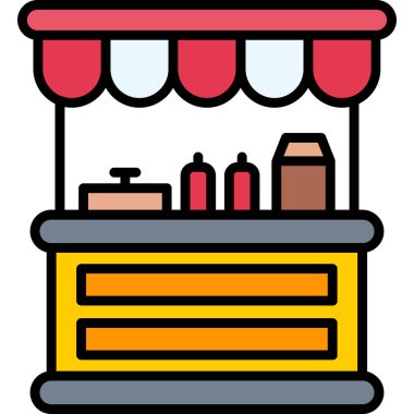 dükkan vektör simgesini sakla