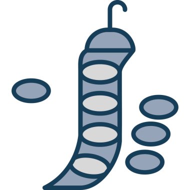 Gıda simgesinin vektör illüstrasyonu