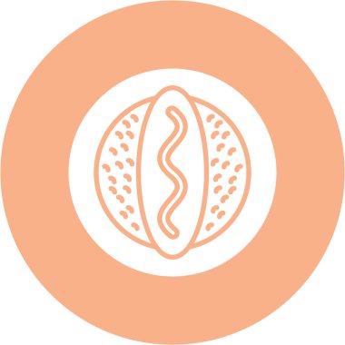 Gıda simgesinin vektör illüstrasyonu