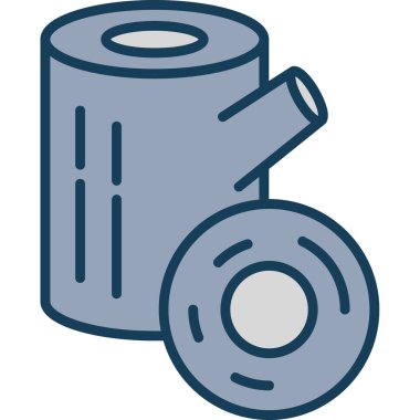 Tuvalet kağıdı. Basit tasarım