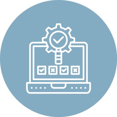 İş ve finans simgesinin vektör illüstrasyonu