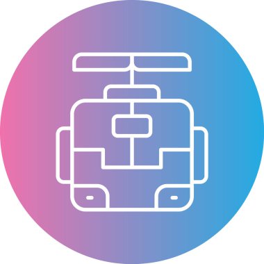 Modern b 'nin vektör illüstrasyonu eksik simgesi