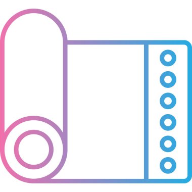 Modern bir simgenin vektör illüstrasyonu