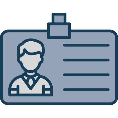 İş adamı vektör simgesi modern basit tasarım