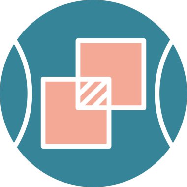 Modern simgenin vektör illüstrasyonu