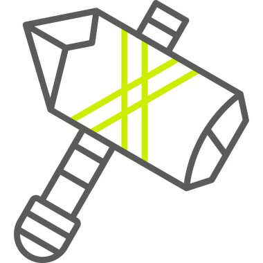 Balta simgesi vektör illüstrasyonu