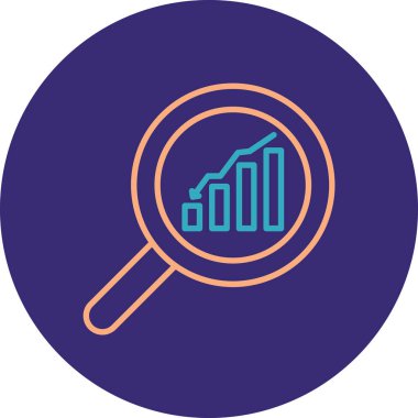 seo modern simgesinin vektör illüstrasyonu