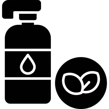 Şişe simgesinin vektör illüstrasyonu