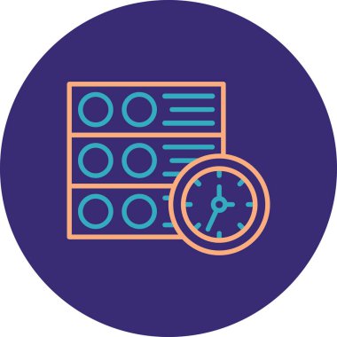 Seo simgesinin vektör illüstrasyonu