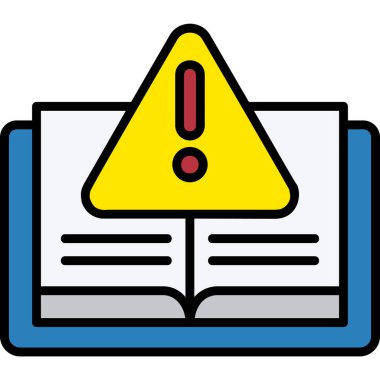 uyarı simgesi vektör çizim biçimi