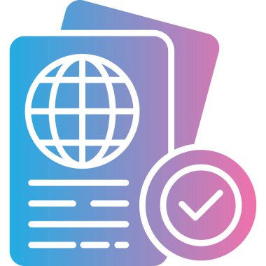 Vektör belgesi Simge illüstrasyonu