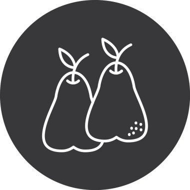 Gıda simgesinin vektör illüstrasyonu