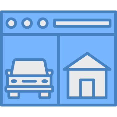 Modern b 'nin vektör illüstrasyonu eksik simgesi