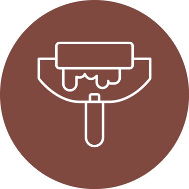 Modern b 'nin vektör illüstrasyonu eksik simgesi