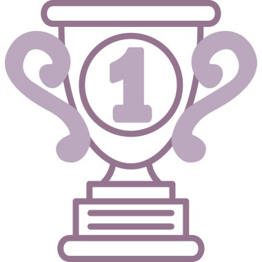 fincan ödül simgesi vektör illüstrasyon