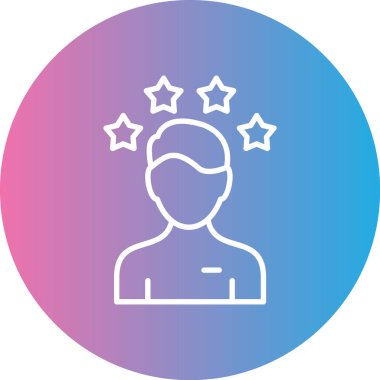 man simgesi vektör illüstrasyonu