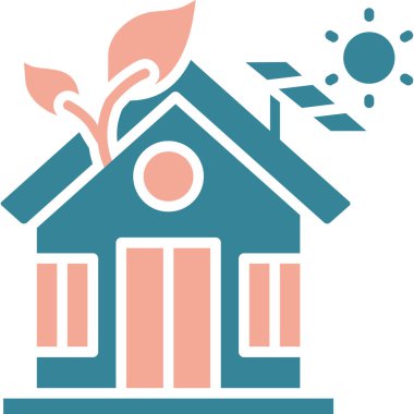 ev simgesi vektör illüstrasyonu