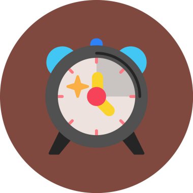 pusula düz vektör simgesi