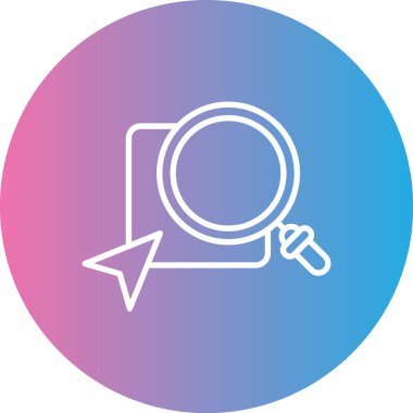 vektör yönü web simgesi