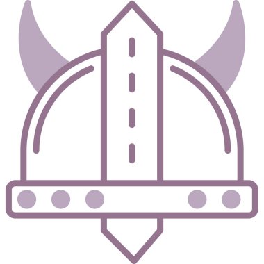 Miğfer. Web simgesi basit illüstrasyon