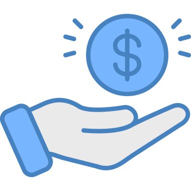 Dolar parası. Basit tasarım