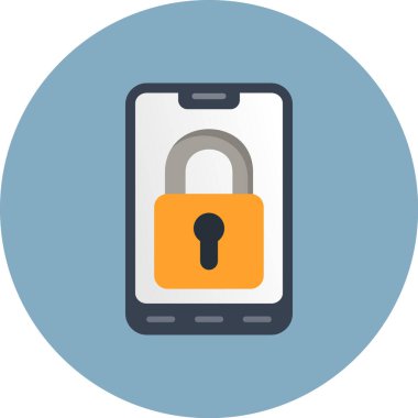 cep telefonu simgesi. vektör illüstrasyonu
