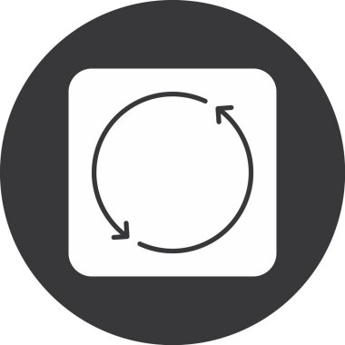 ok simgesi, vektör illüstrasyonu