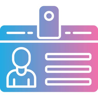 Bir belge simgesinin vektör illüstrasyonu